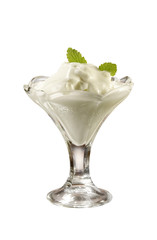 coppa di yogurt naturale