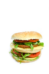 Double hamburger