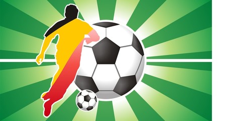 Obraz premium Soccer Player