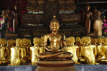 Thailand Bangkok Wat Rachanada
