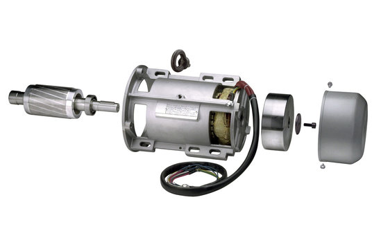 motore elettrico esploso