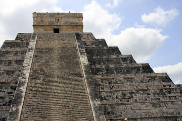 Fototapeta na wymiar Site archéologique de Chichen Itza au Mexique