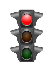 Feux de signalisation - rouge