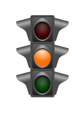 Feux de signalisation - orange