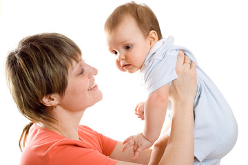 Mother and baby