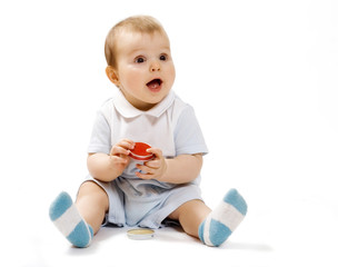 Happy baby