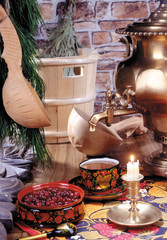 Still life In Russian Country Style