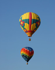 Fototapeta na wymiar hot air balloons