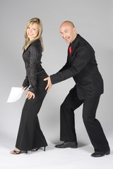 Business Team - Dynamic - Group - Hands at bottom