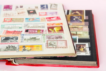 stamp album