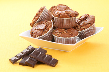 chocolate muffins