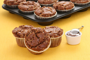 chocolate muffins