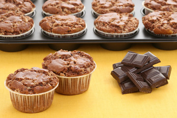 chocolate muffins