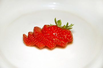fragola tagliata