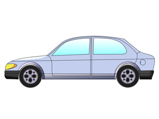 grey car