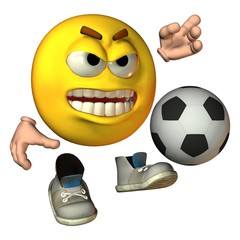 Smilie Fu&szlig;baller