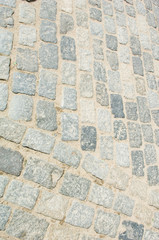 Stone roadway texture