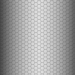 Brushed alloy honeycomb tiles texture with vertical highlight