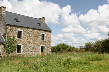 Obraz premium an old housein brittany