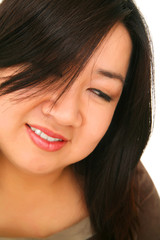 Obraz premium Close Up Asian Girl