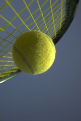 Outdoor Tennis Play 