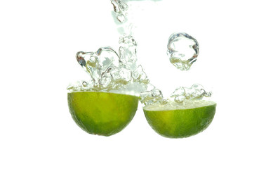 Lime splashing