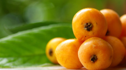Mature and flavorful Loquats.