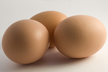 Chicken eggs