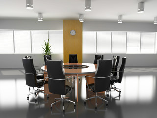 empty boardroom