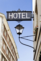 Hotel sign
