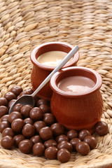 chocolate cream - dessert