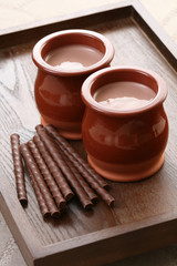 chocolate cream - dessert