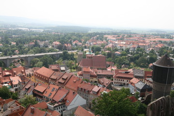 Fototapeta na wymiar Bautzen, Sicht vom Domturm
