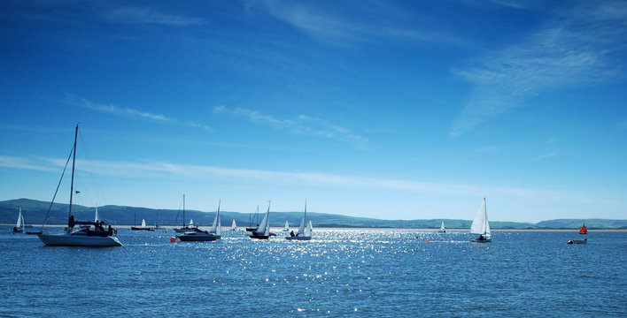 Fototapeta Sailing Panorama
