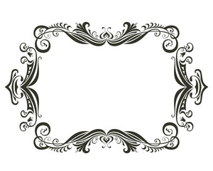 Vintage frame.