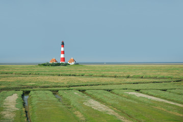 Fototapeta na wymiar Przybrzeżne Krajobraz z Lighthouse