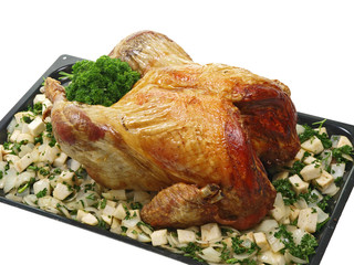 weihnachtliche truthahnbraten,ameikanische thanksgiving pute