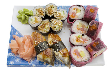 The background is isolated