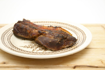Etwas zulange auf dem Grill