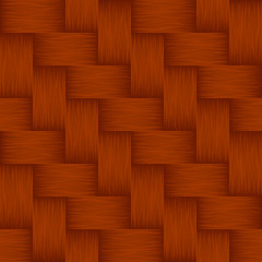 Basketwork pattern - seamless - vector