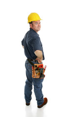 Construction Worker Side View