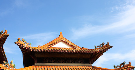 Obraz premium Temple's Roof