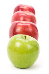 Green Apple red apple