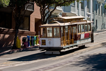 Fototapeta na wymiar San Francisco Cable Car