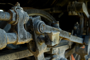 A train detail