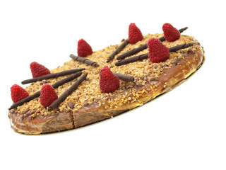 haselnuss torte mit karamellcremefüllung
