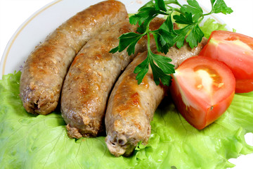 Fried sausage