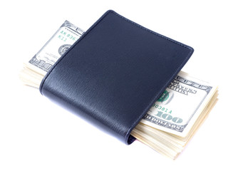 Banknotes of dollar/ business finance