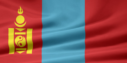 Mongolische Flagge