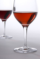 Two Glasses of Red Wine